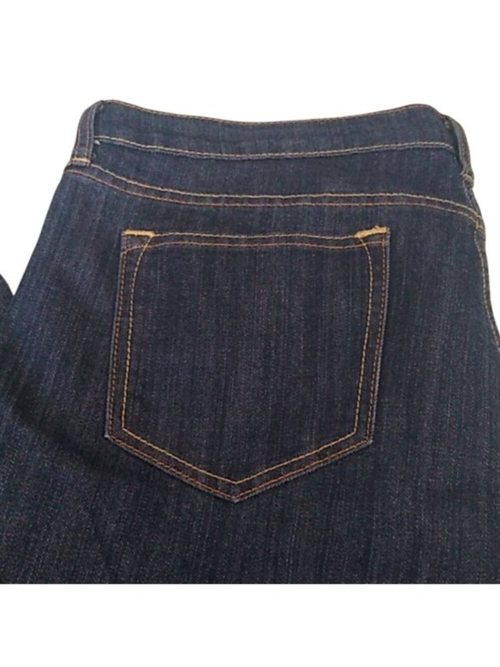 Old Navy Women's "the Diva" Jeans, Dark Blue Denim, size 16 Regular - Picture 6 of 8
